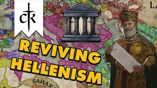 Reviving Hellenism  Crusader Kings III [upl. by Acinoda950]