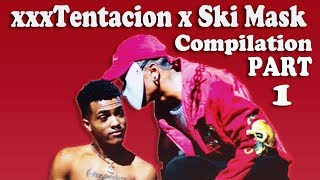 FUNNY XXXTENTACION amp SKI MASK THE SLUMP GOD COMPILATION PART 1 [upl. by Hedges412]