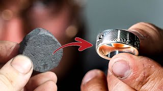 Making My Wedding Ring From A Block Of Steel [upl. by Cicely]