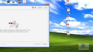 How To MergeCombine Multiple PDF Files Into One PDF Using Adobe Acrobat on WIndows 8 [upl. by Abisia]