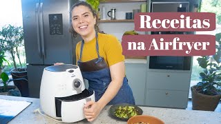 CAFÉ ALMOÇO E JANTAR NA AIRFRYER  Receitas Práticas  MARINA MORAIS [upl. by Nador]