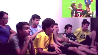 Assistindo Brasil 1x7 Alemanha React [upl. by Rombert]