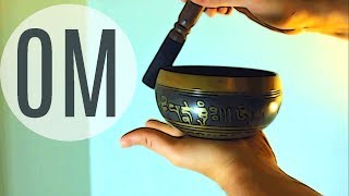 Tibetan Singing Bowl Sounds  OM [upl. by Zola666]