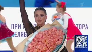 Kamila Valieva  Russian Figure Skating Championships 2024 Free Program [upl. by Patman400]