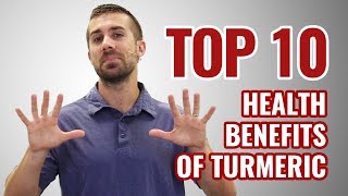 TOP 10 Health Benefits of Turmeric  Uses for Health [upl. by Helfant]