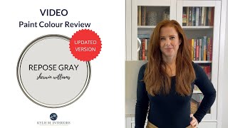 Paint Colour Review Sherwin Williams Repose Gray UPDATED SW 7015 [upl. by Pfeffer65]