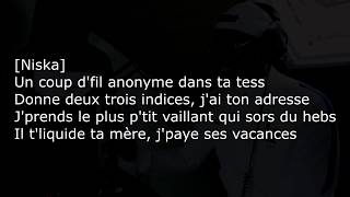 NISKA  Freestyle Couvre Feu PAROLESLYRICS [upl. by Wiener]