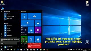 Postavljanje Srpskog jezika kao sistemskog jezika windows 10 [upl. by Nirrak416]