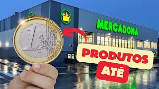 MERCADONA  O que COMPRAR com 1 EURO  Portugal 2025 [upl. by Adel956]