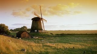 Traditional Dutch Music – Dutch Windmills [upl. by Nnayelhsa]