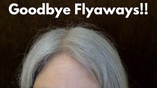 How to Tame Flyaways 6 Quick Ways to Smooth Down Flyaways [upl. by Sair]