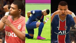 KYLIAN MBAPPE IN EVERY FIFA 1624 [upl. by Tor]