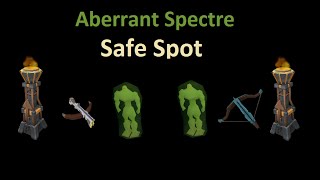 OSRS Aberrant Spectre Safe Spot Guide [upl. by Annavoig751]