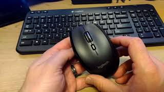 Logitech Unifying M705 Marathon Mouse Unboxing and Review [upl. by Files295]