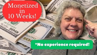 How I Monetized my YouTube Channel in Just 10 Weeks [upl. by Linet]