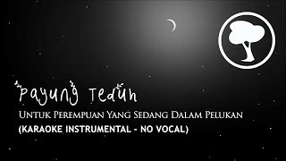 Payung Teduh  Untuk Perempuan Yang Sedang Dalam Pelukan Karaoke Instrumental  No Vocal [upl. by Aridnere388]