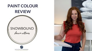 Paint Colour Review SNOWBOUND SW7004 Sherwin Williams [upl. by Tonie257]