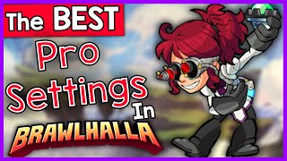 The BEST PRO SETTINGS in Brawlhalla 2021  Blurred Maps Controls Reduce Lag and Win More [upl. by Trauner23]