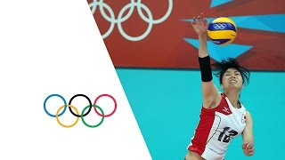 Womens Volleyball Quarter Finals  JPN v CHN  London 2012 Olympics [upl. by Cyler182]