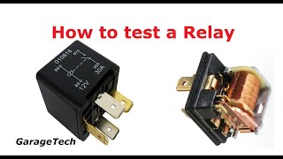 How to test a Relay [upl. by Karyl209]