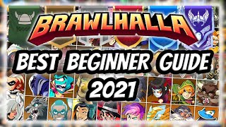 BRAWLHALLA BEST BEGINNER GUIDE  Terminology  Attacks  Combos Movement  2021 brawlhalla [upl. by Ennalyrehc]