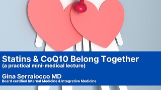 Statin amp CoQ10 Supplements Belong Together A Practical MiniMedical Lecture [upl. by Onairelav]