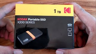 Kodak X200 Portable SSD Review and Benchmarks [upl. by Ted]