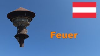 Sirenensignal quotFeuerquot Österreich [upl. by Anisor768]