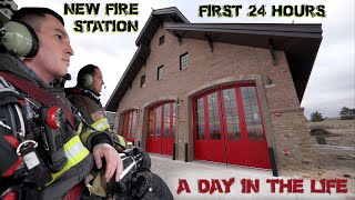 First 24 Hours in a New Fire Station  A Day in the Life [upl. by Irab546]