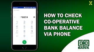 Check CoOperative Bank Balance Via Phone USSD Code [upl. by Leonor211]