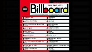 Billboard Top Pop Hits  1990 Audio Clips [upl. by Lalittah436]