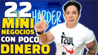 20 MINI NEGOCIOS CON POCO DINERO [upl. by Apostles]