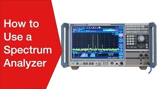 How to use a Spectrum Analyzer techniques controls test methods hints amp tips [upl. by Timms]