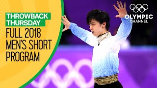 Full Mens Figure Skating Short Program  PyeongChang 2018  Throwback Thursday [upl. by Einad]