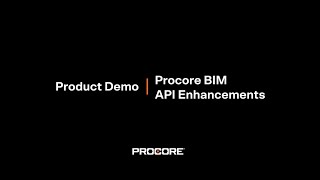 Integrate with Procore BIM [upl. by Lela]