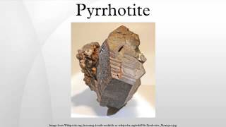 Pyrrhotite [upl. by Fablan166]