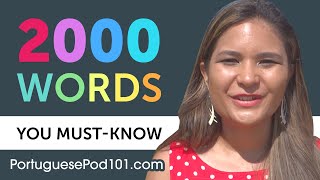 2000 Words Every Portuguese Beginner Must Know [upl. by Deth906]