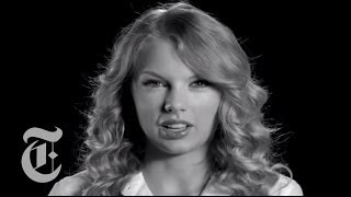 Taylor Swift Interview  Screen Test  The New York Times [upl. by Salohcin794]