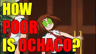 How POOR Is Ochaco  My Hero Academia TheoryDiscussion [upl. by Hanikehs]