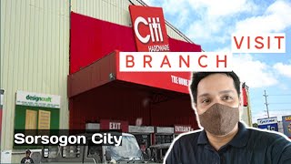 CITI Hardware Tour   Sorsogon City [upl. by Yrrag]