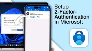 How To Setup Microsoft Authenticator App 2024 [upl. by Giles921]