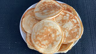 How To Make Pancakes Without Baking Powder  Fluffy Pancakes [upl. by Heidie]