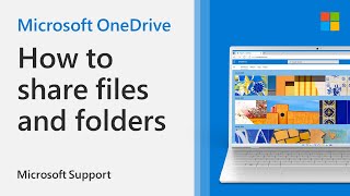 How to share OneDrive files and folders  Microsoft [upl. by Eivi160]