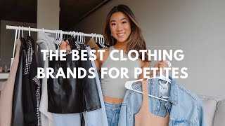 BEST CLOTHING BRANDS FOR PETITES 2021  5 3quot amp under [upl. by Nylahsoj420]