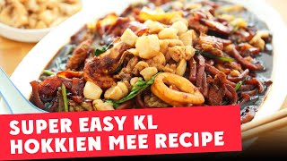 The BEST KL Hokkien Mee Recipe  福建面 [upl. by Campney]