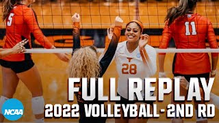 Texas vs Georgia 2022 NCAA volleyball second round  FULL REPLAY [upl. by Witha]