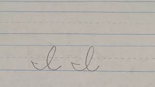 Capital quotIquot in cursive [upl. by Naryt]