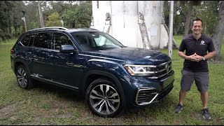 Is the updated 2021 VW Atlas a BETTER SUV than the Kia Telluride [upl. by Zea]