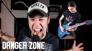 Danger Zone metal cover by Leo Moracchioli feat Erock [upl. by Aynotahs]