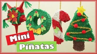 Mini Piñatas Navideñas [upl. by Ylrehs]